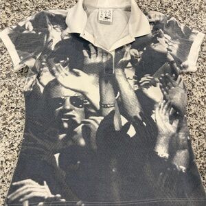 Lacoste x Visionaire Michael Stipe Collector’s Polo Shirt Size 44 (medium)